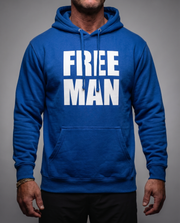Lions Not Sheep "Free Man" Softstyle Fleece Hoodie