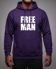 Lions Not Sheep "Free Man" Softstyle Fleece Hoodie
