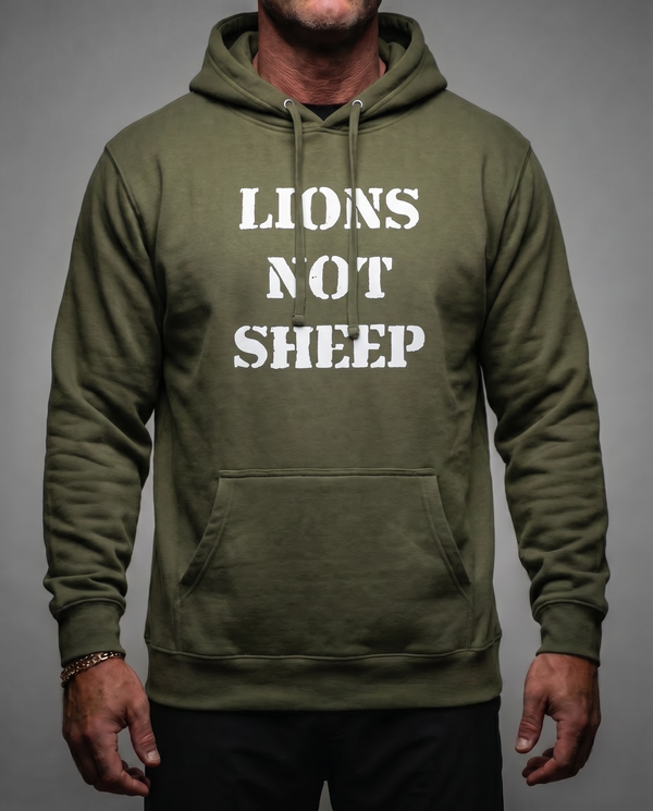 Lions Not Sheep "OG" Softstyle Fleece Hoodie