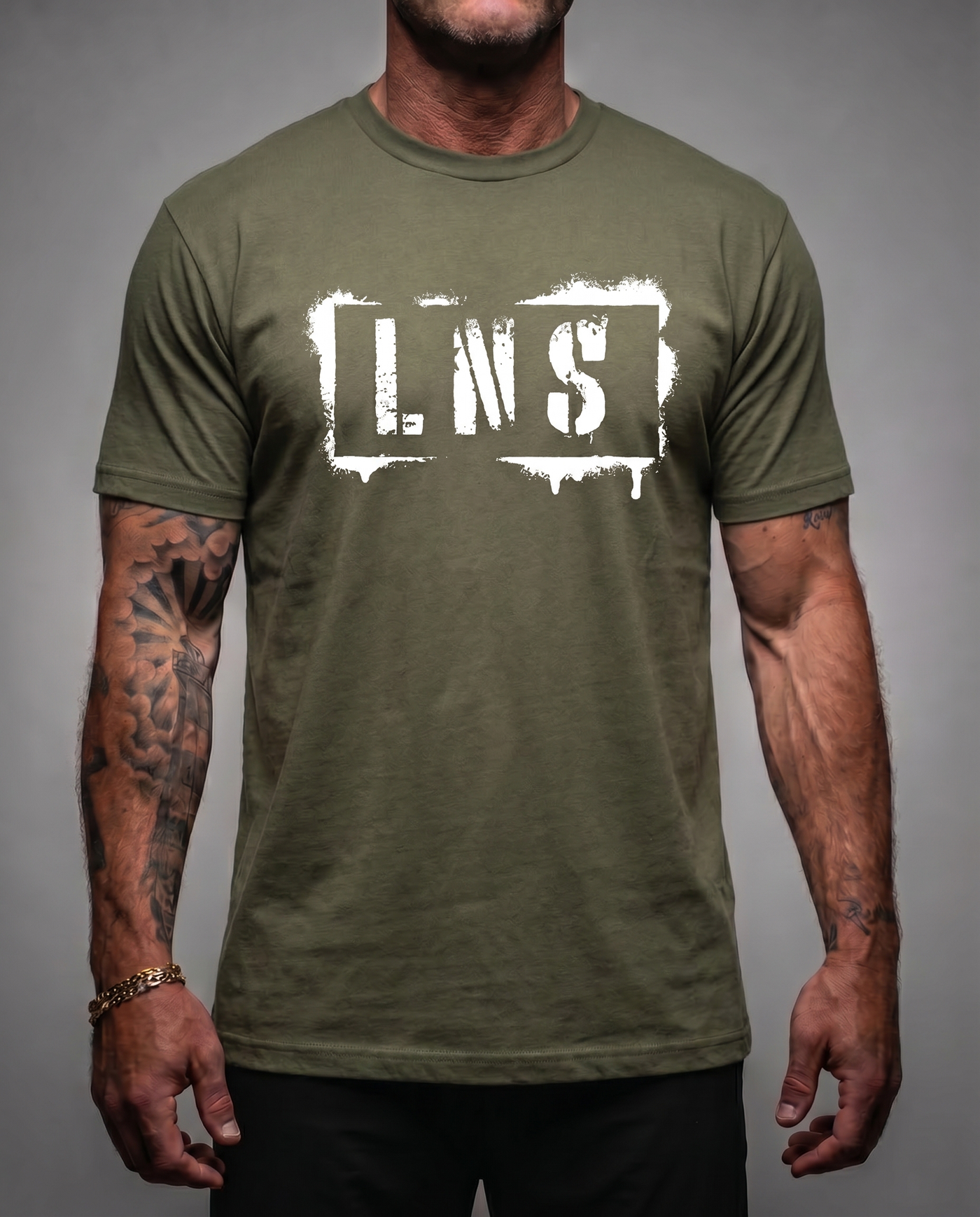Lions Not Sheep “Spray Paint Graffiti” Tee