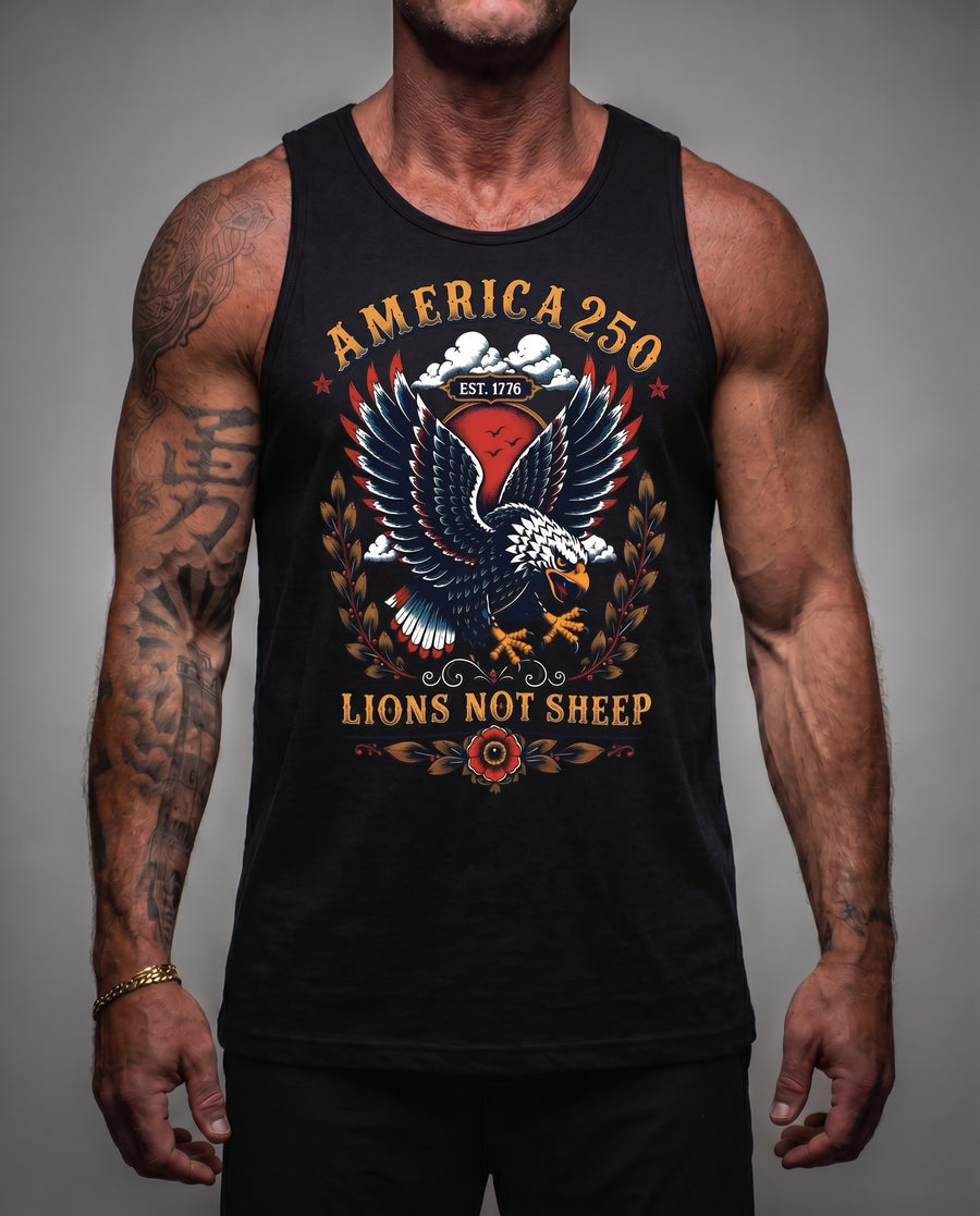 Lions Not Sheep "America 250" Tank
