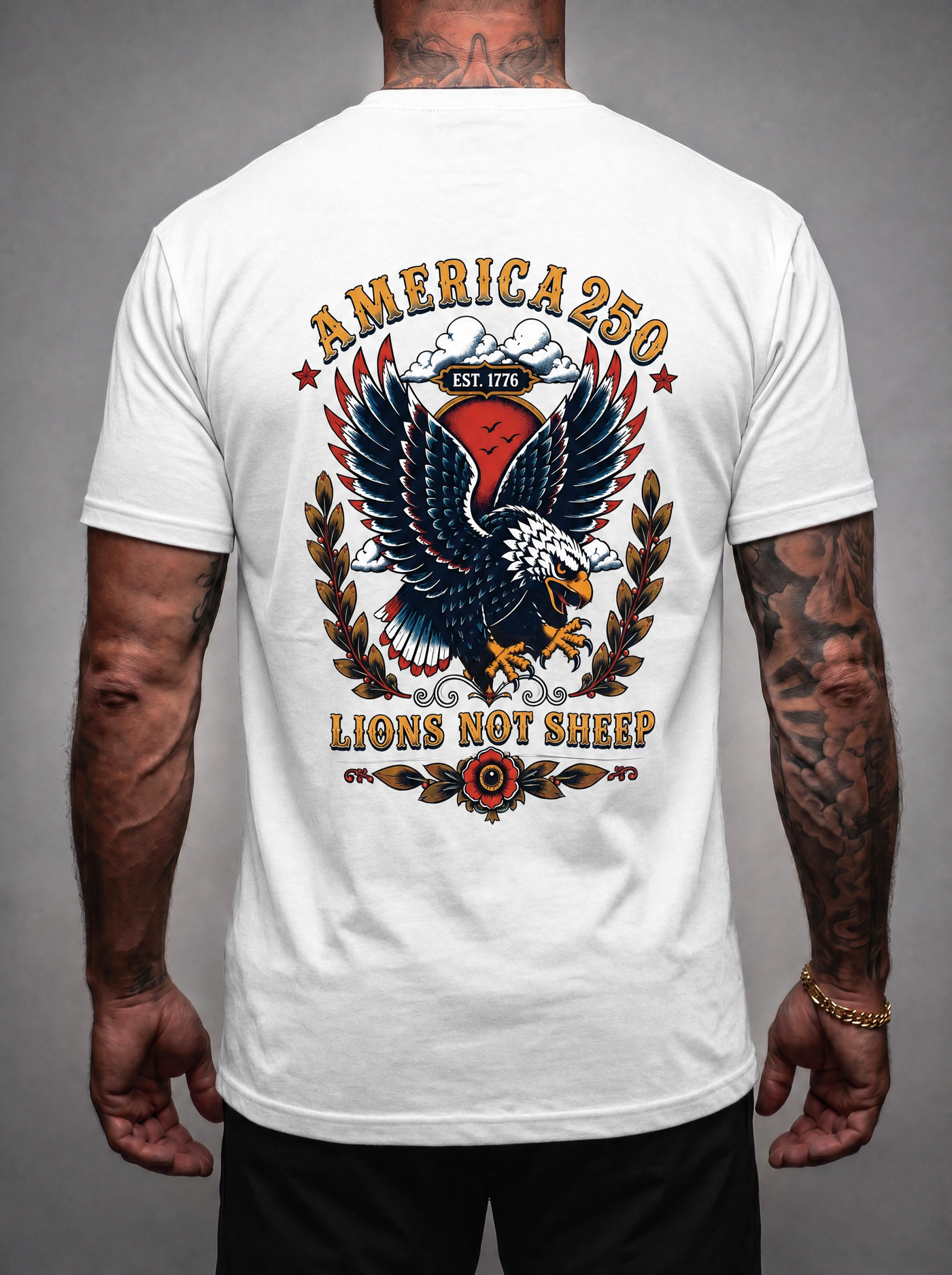 Lions Not Sheep "America 250" Tee