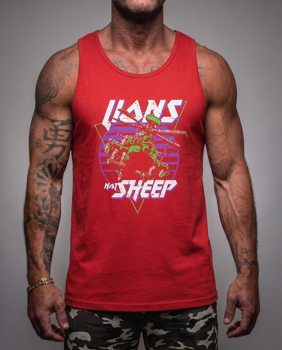 Lions Not Sheep "Retro Chopper" Tank