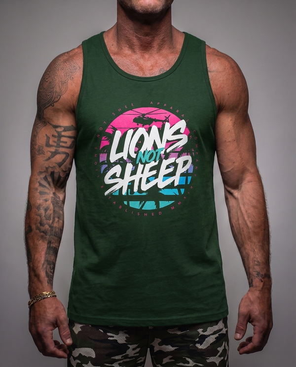 Lions Not Sheep "Miami Vice" Tank