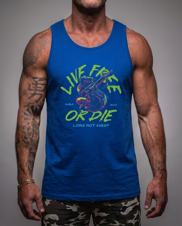 Lions Not Sheep "Live Free or Die" Tank