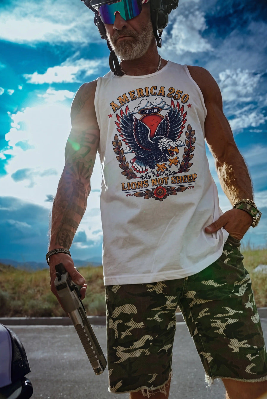 Lions Not Sheep "America 250" Tank