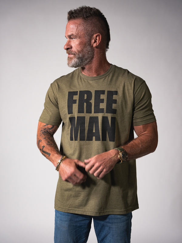 Lions Not Sheep "Free Man" Tee