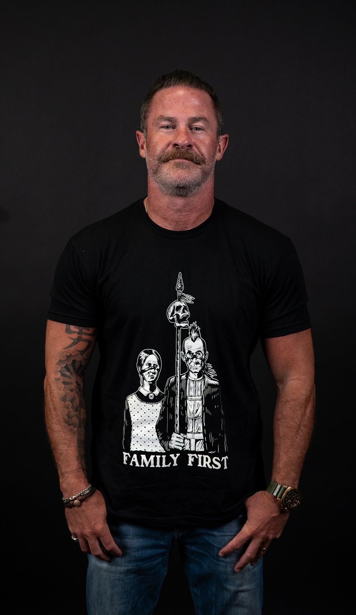 Lions Not Sheep “Family First” Tee - Lions Not Sheep ®