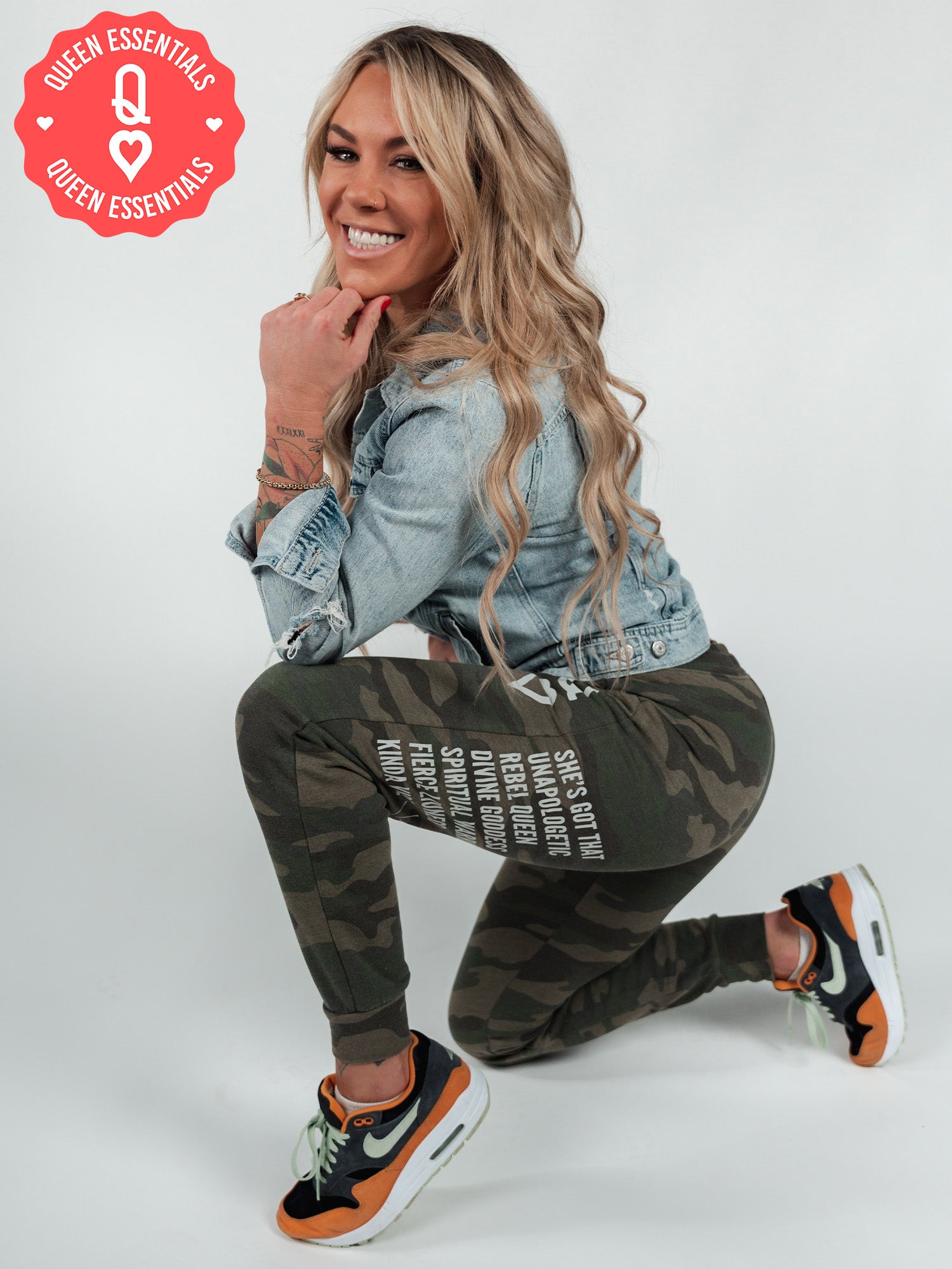 QUEEN UNSTOPPABLE Sweatpants - Lions Not Sheep ®