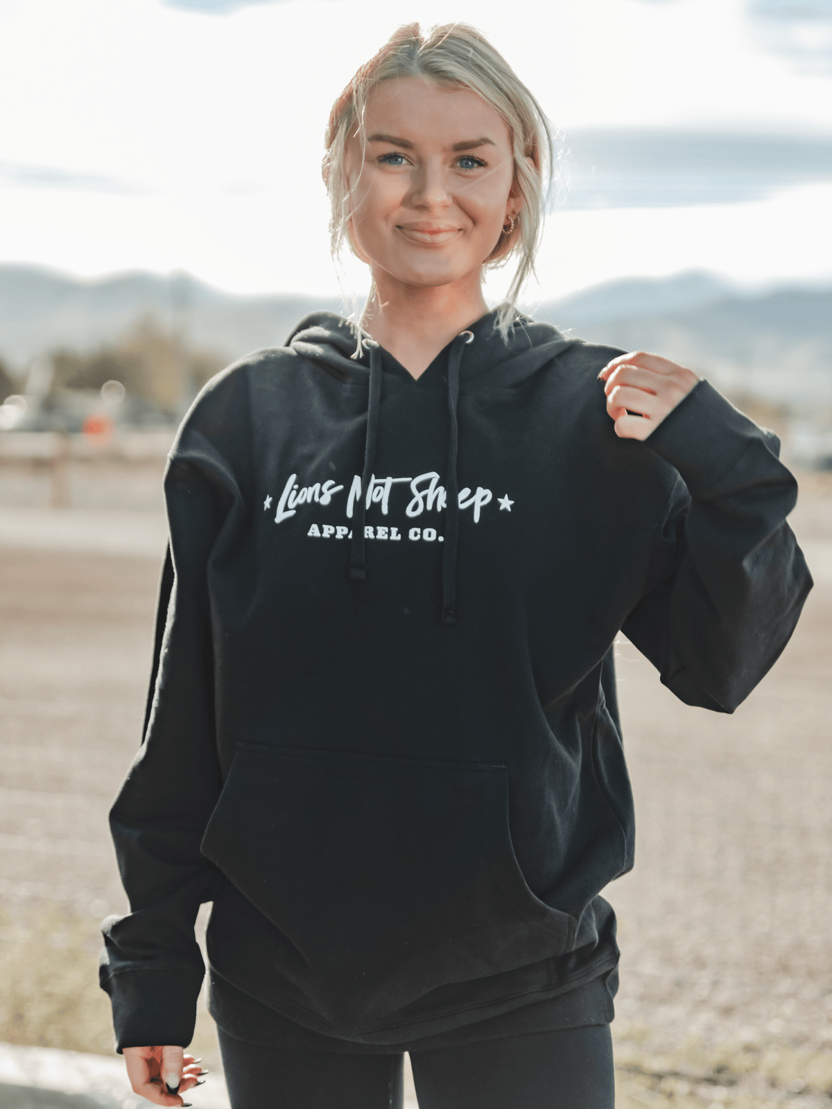 LIONS NOT SHEEP APPAREL CO. Pullover Unisex Hoodie - Lions Not Sheep ®