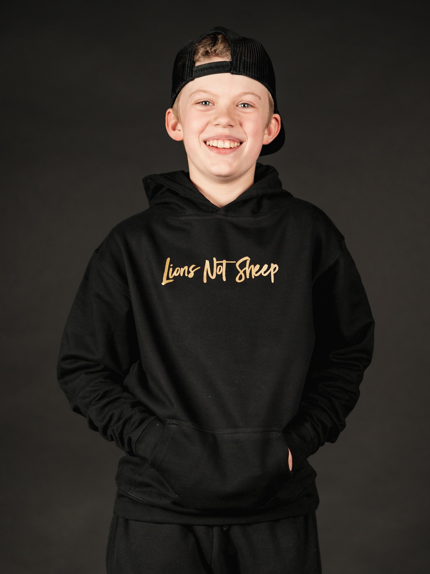 LIONS NOT SHEEP APPAREL CO. Youth Hoodie - Lions Not Sheep ®