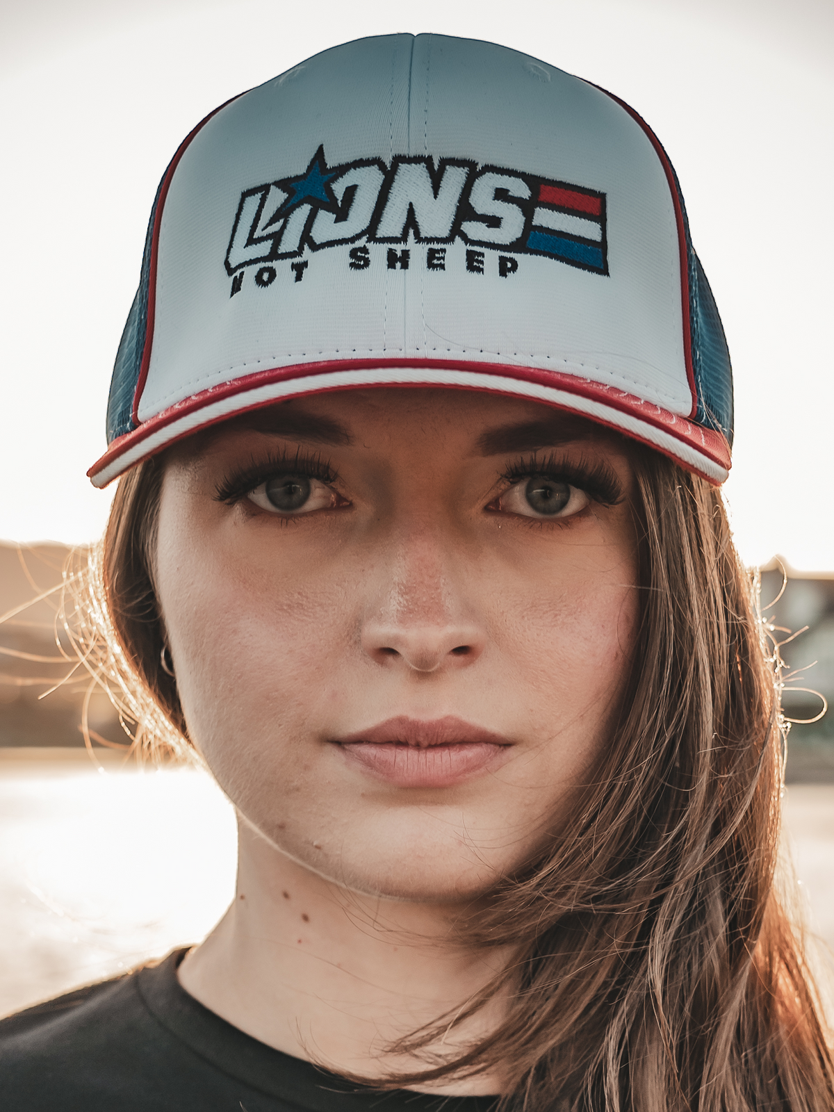 AMERICAN HERO Hat (Red/White/Blue) - Lions Not Sheep ®