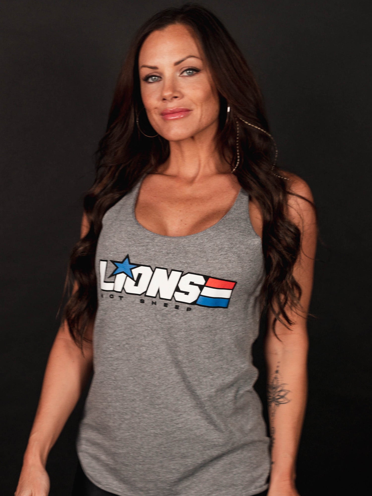 AMERICAN HERO Womens Tank - Lions Not Sheep ®
