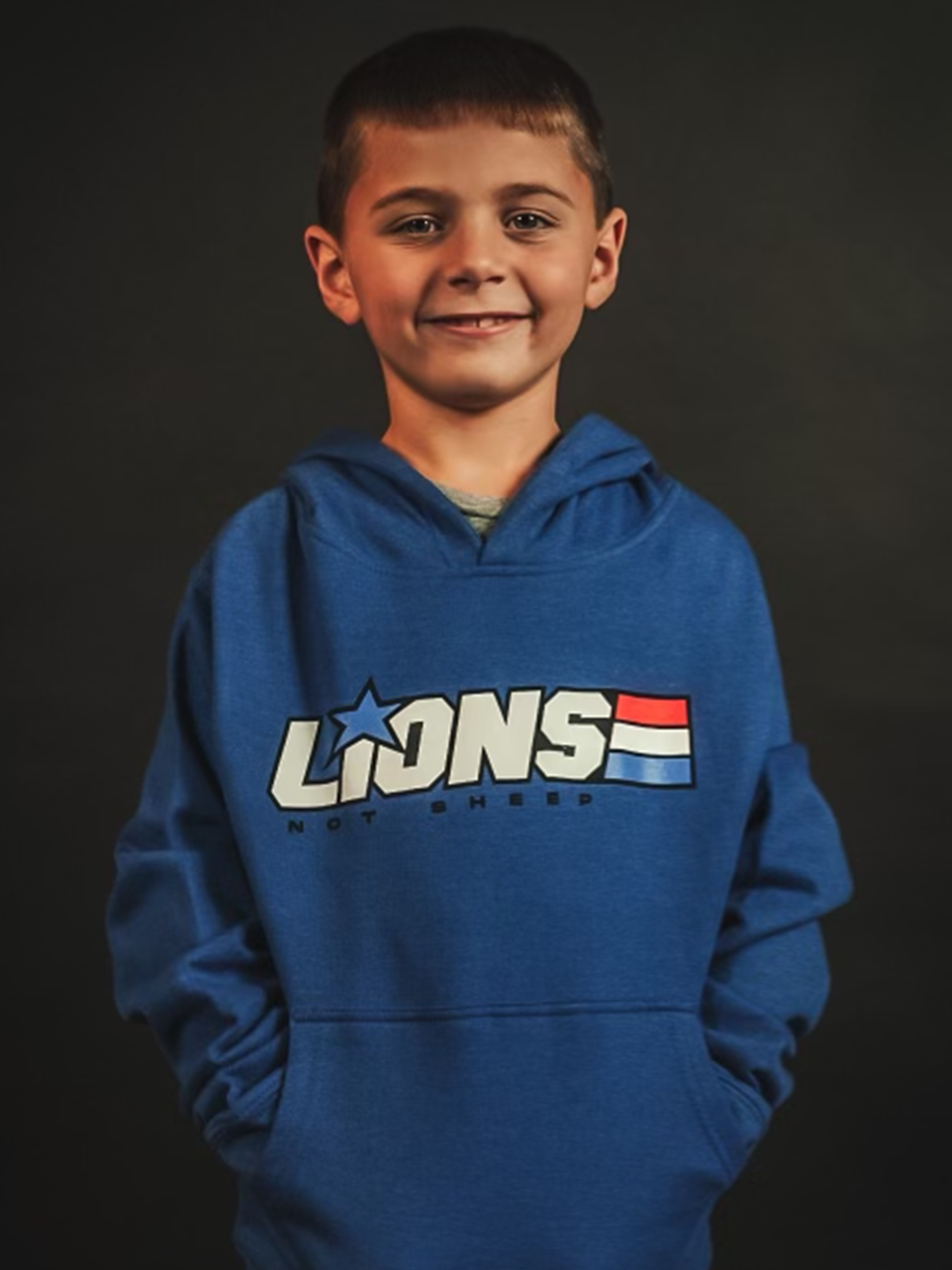 AMERICAN HERO Youth Hoodie - Lions Not Sheep ®