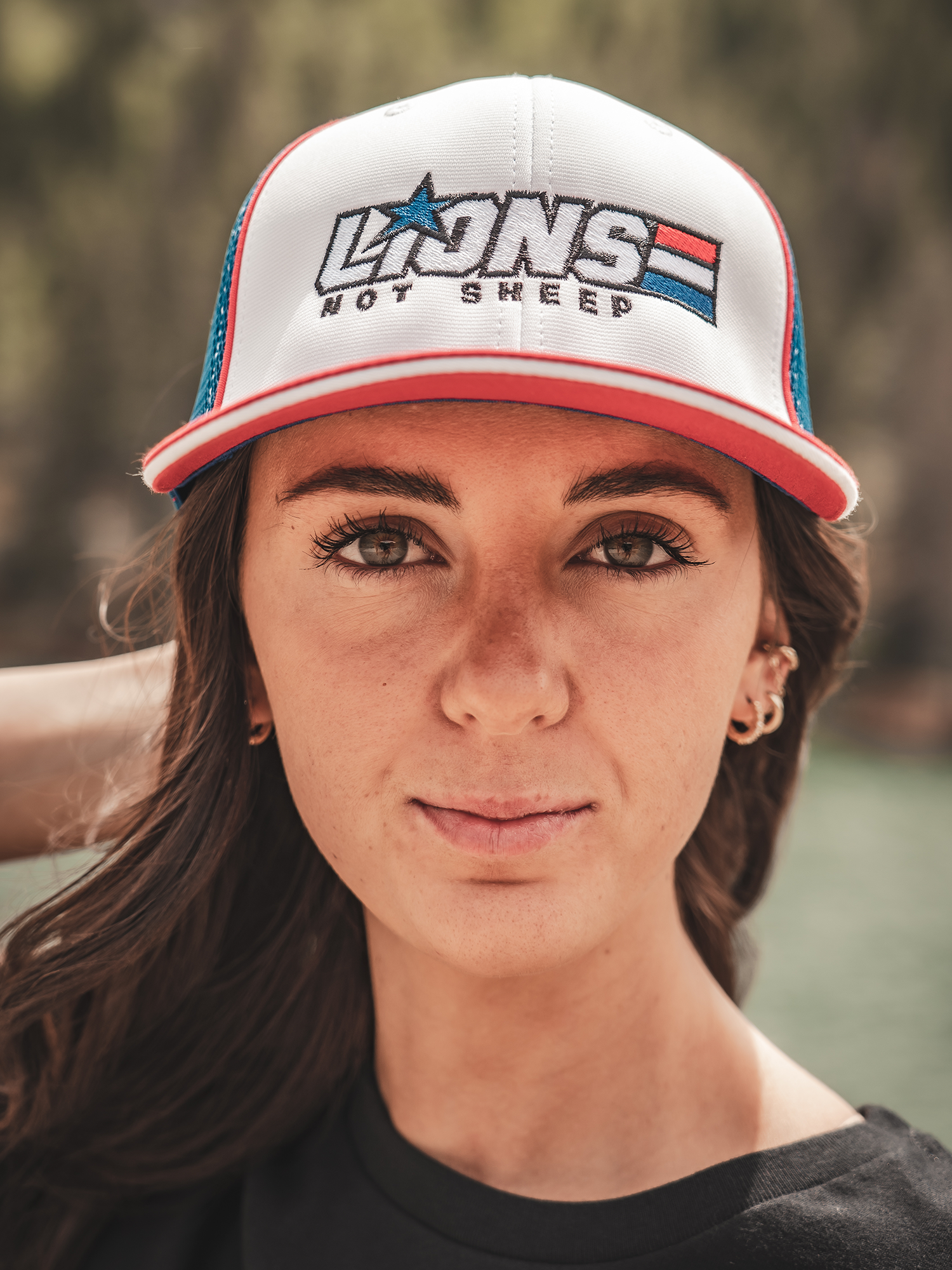 AMERICAN HERO Hat (Red/White/Blue) - Lions Not Sheep ®