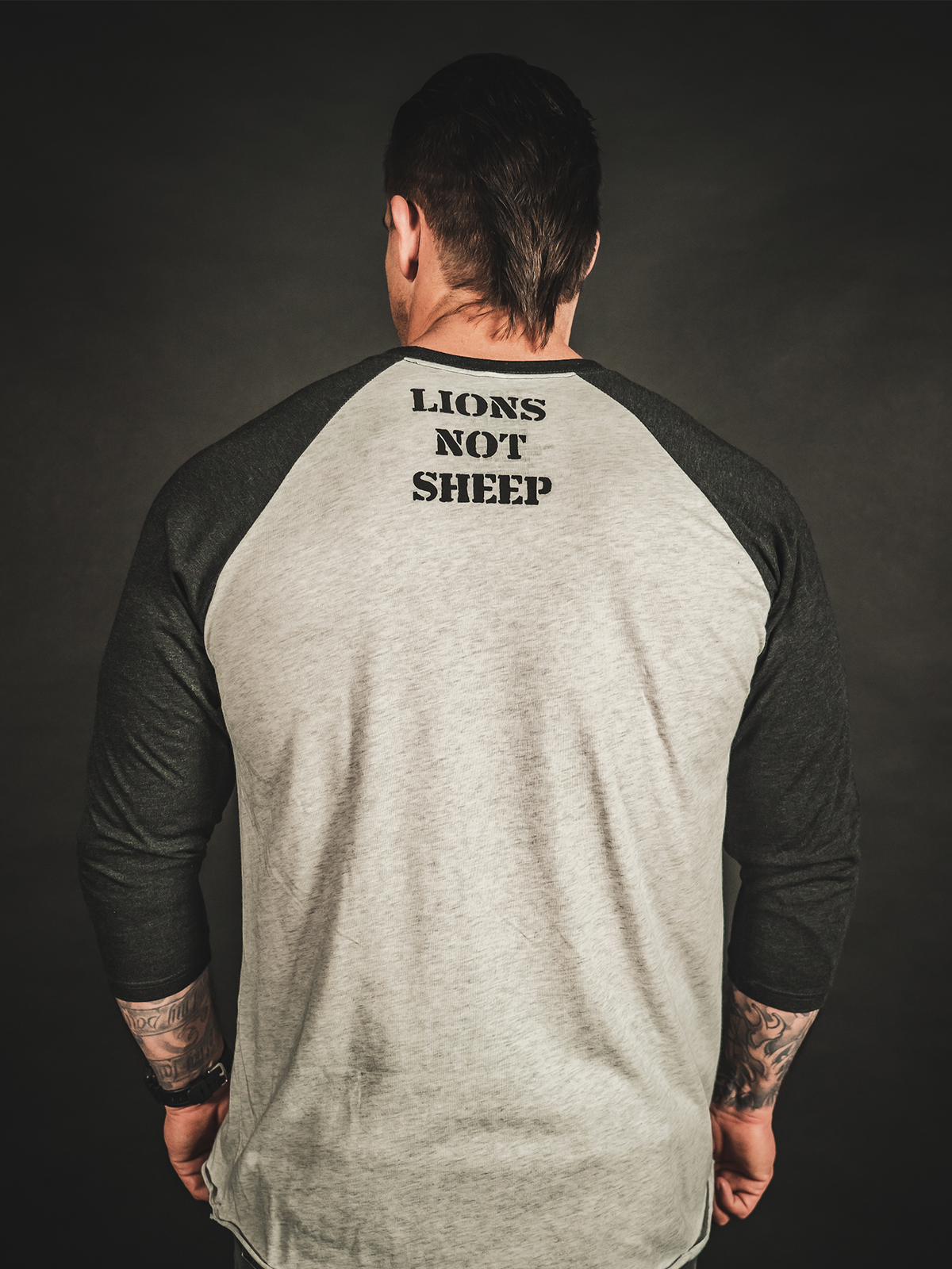 LIONS NOT SHEEP OG Baseball Tee - Lions Not Sheep ®