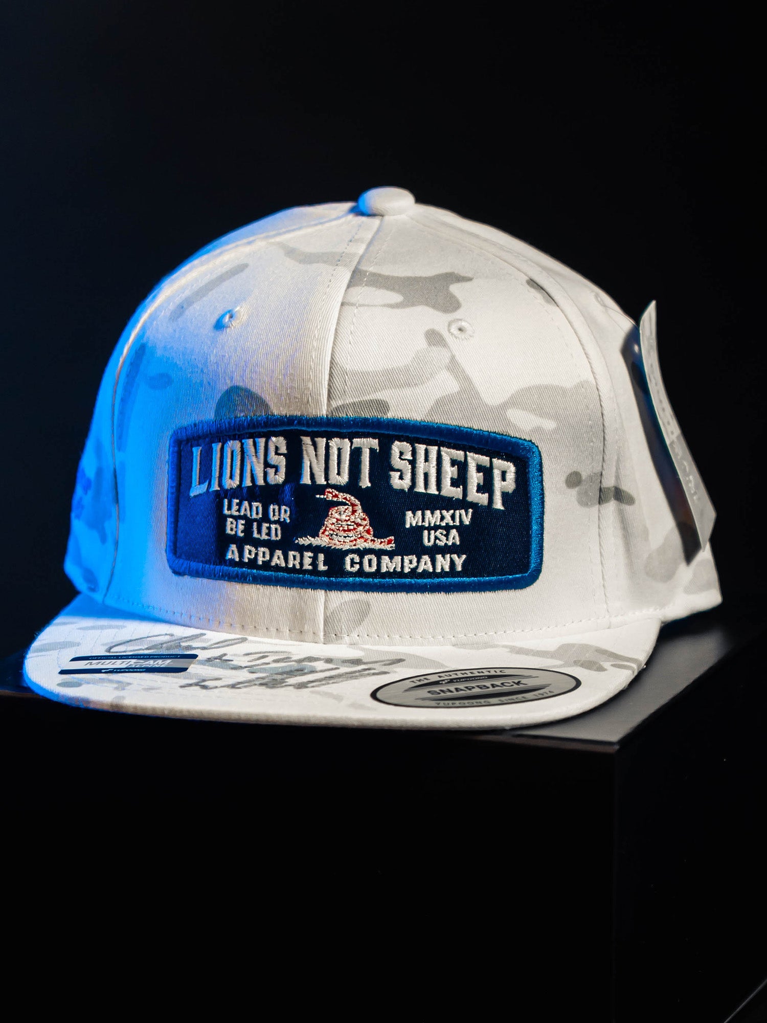 Lions Not Sheep x Chuck Liddell Hat (Signed) - Lions Not Sheep ®