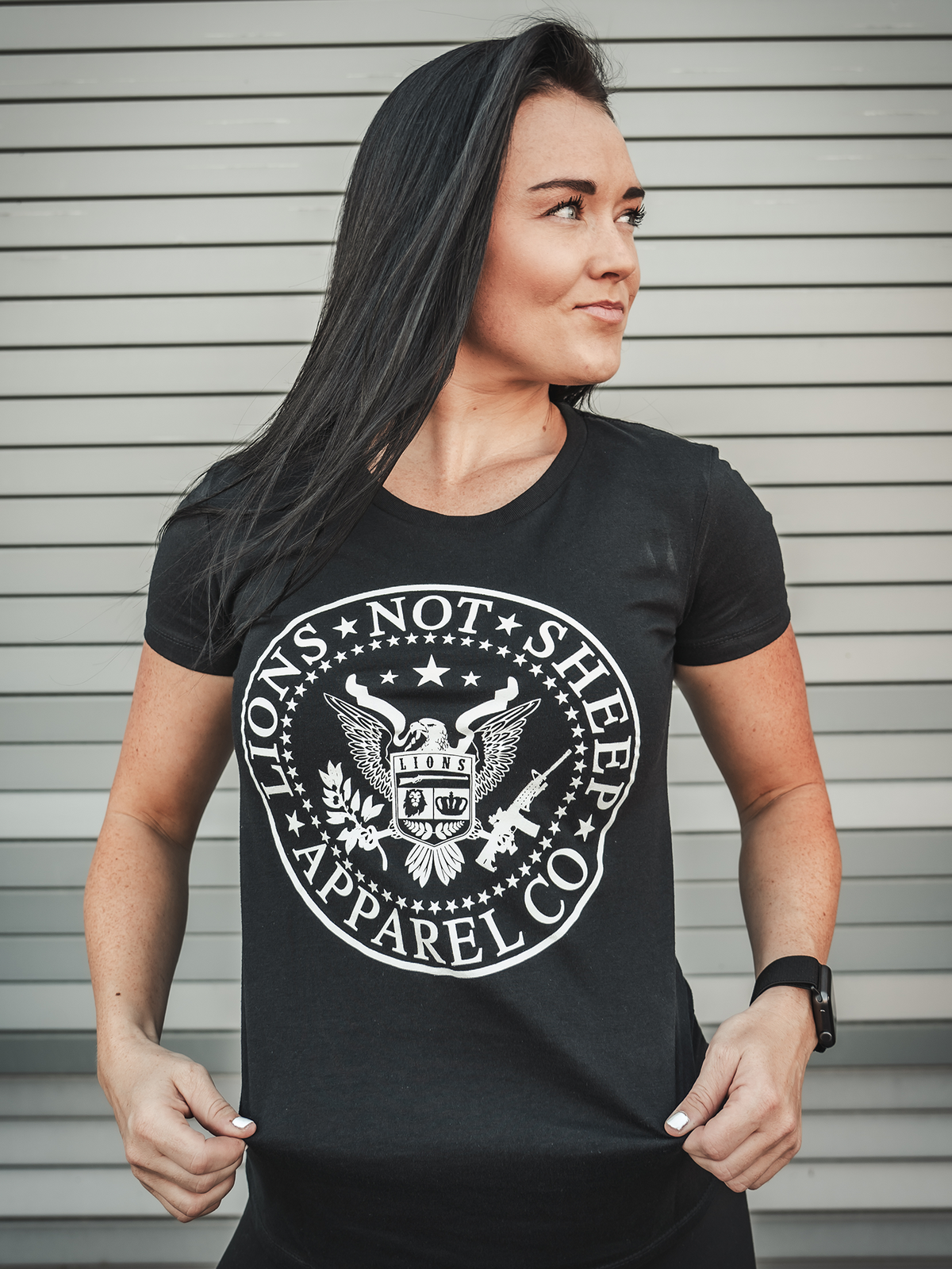 CREST SEAL Womens Tee - Lions Not Sheep ®