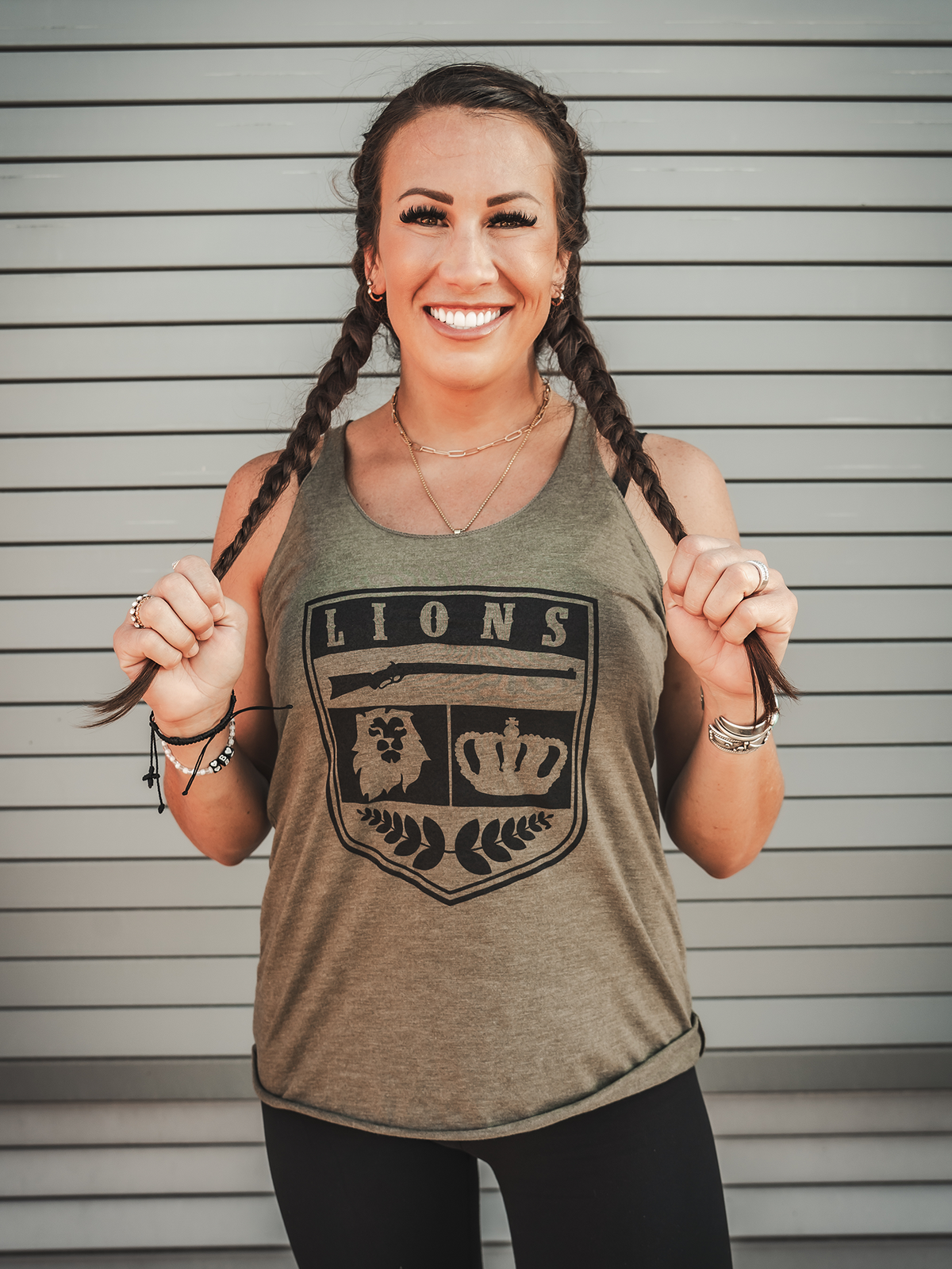 LIONS NOT SHEEP CREST Womens Tank - Lions Not Sheep ®