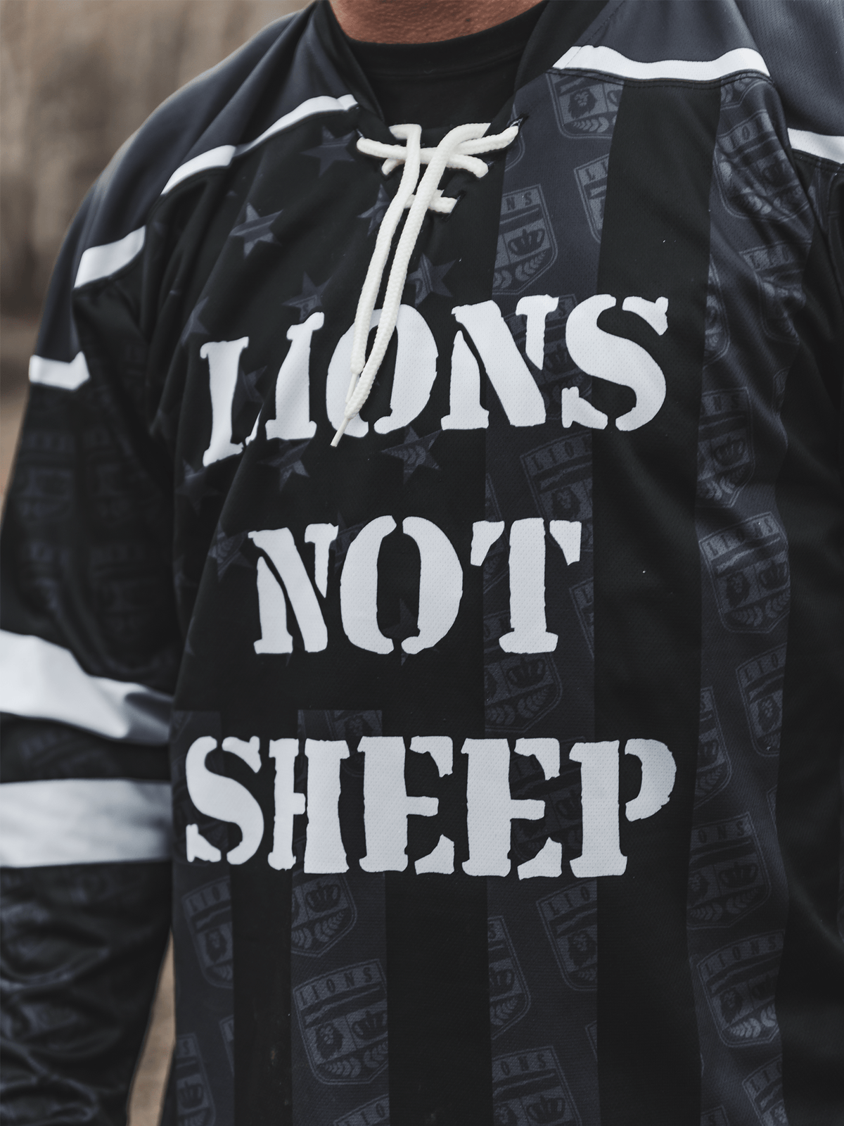 LIONS NOT SHEEP OG Hockey Jersey - Lions Not Sheep ®