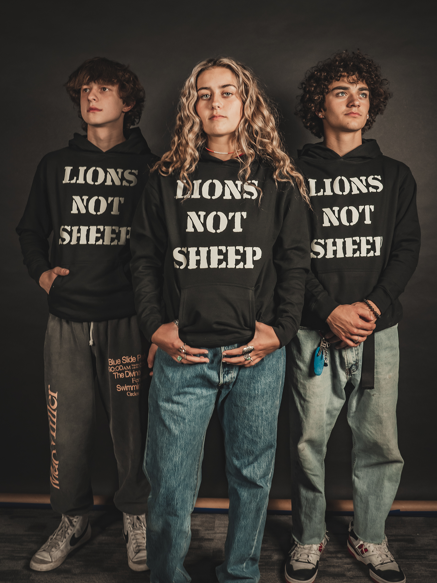 LIONS NOT SHEEP OG Youth Hoodie - Lions Not Sheep ®