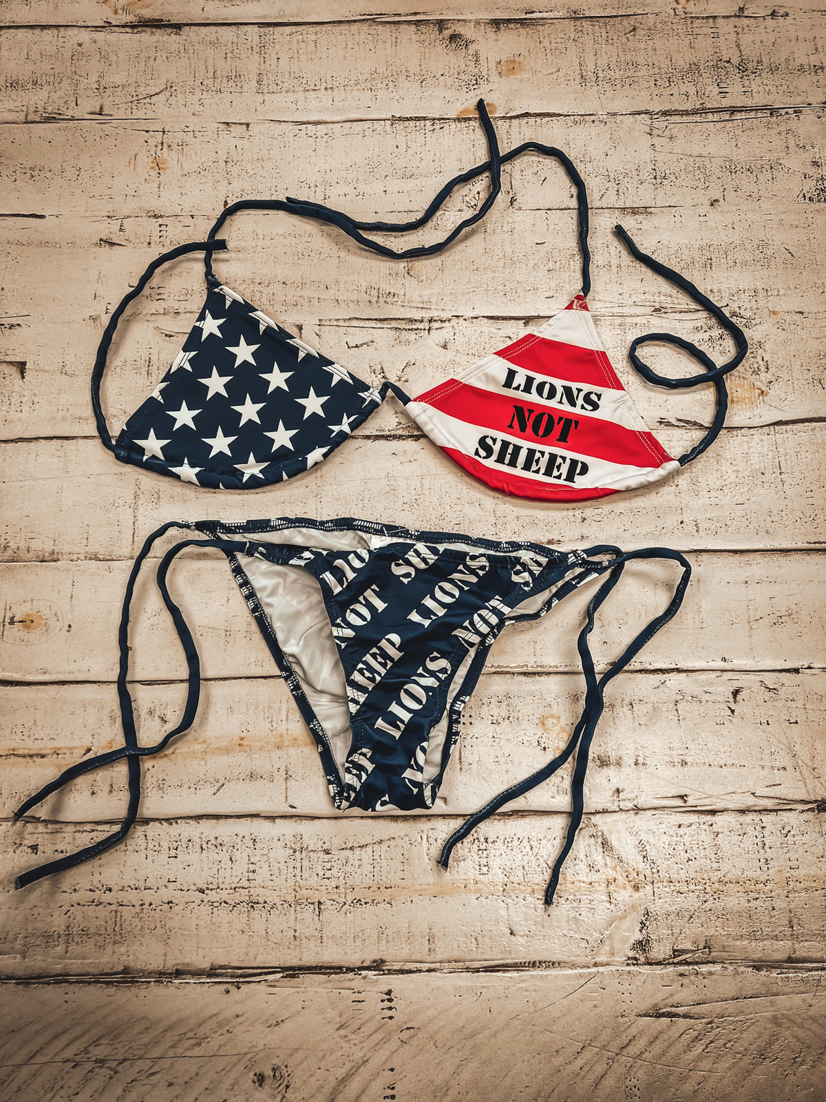 Lions Not Sheep USA Bikini - Lions Not Sheep ®