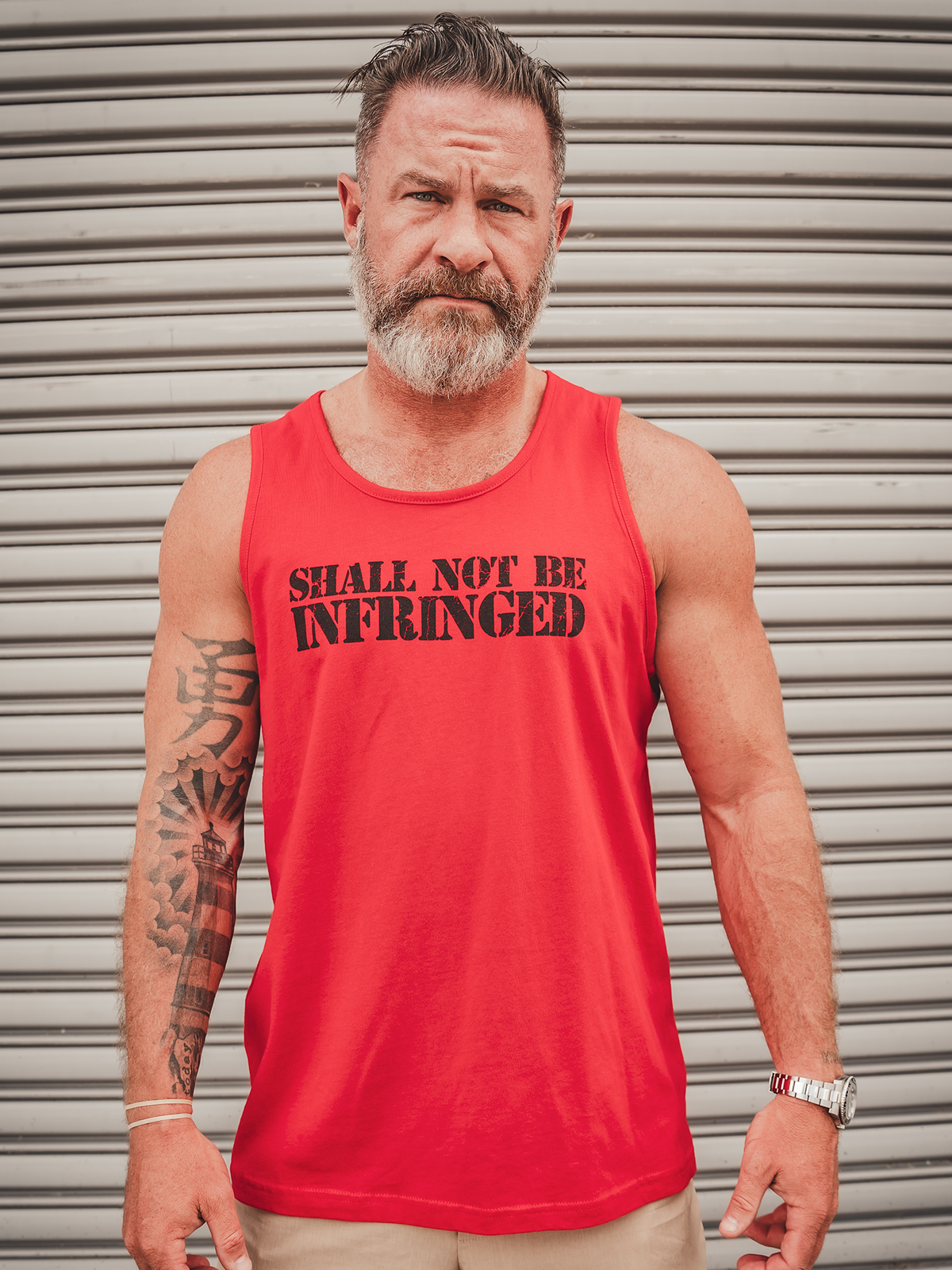 SHALL NOT BE INFRINGED Mens Tank - Lions Not Sheep ®