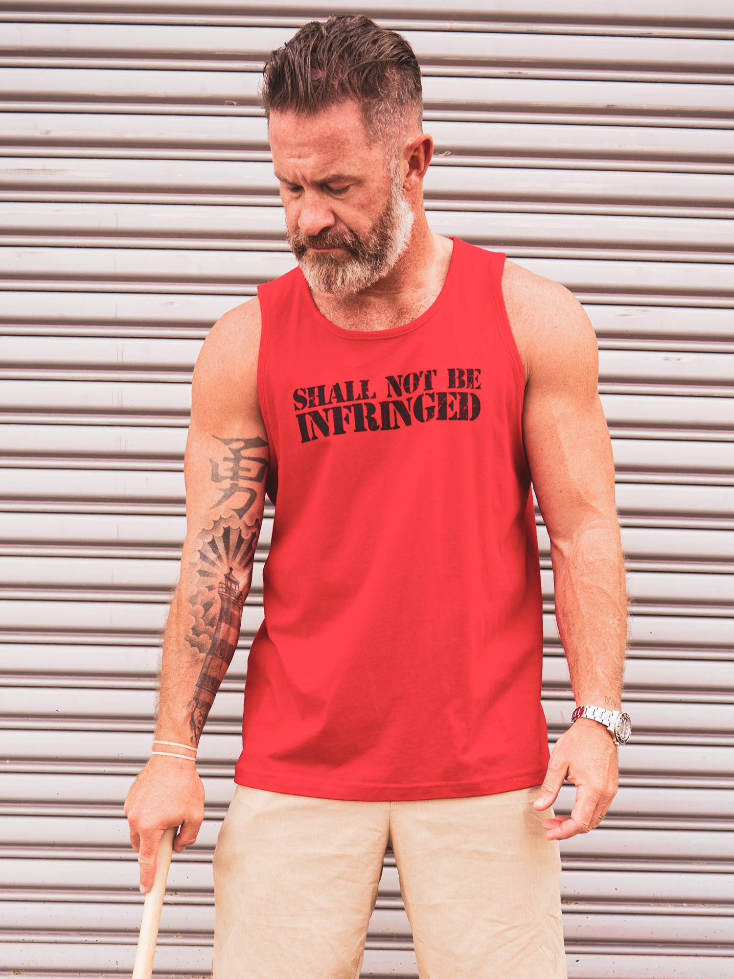 SHALL NOT BE INFRINGED Mens Tank - Lions Not Sheep ®