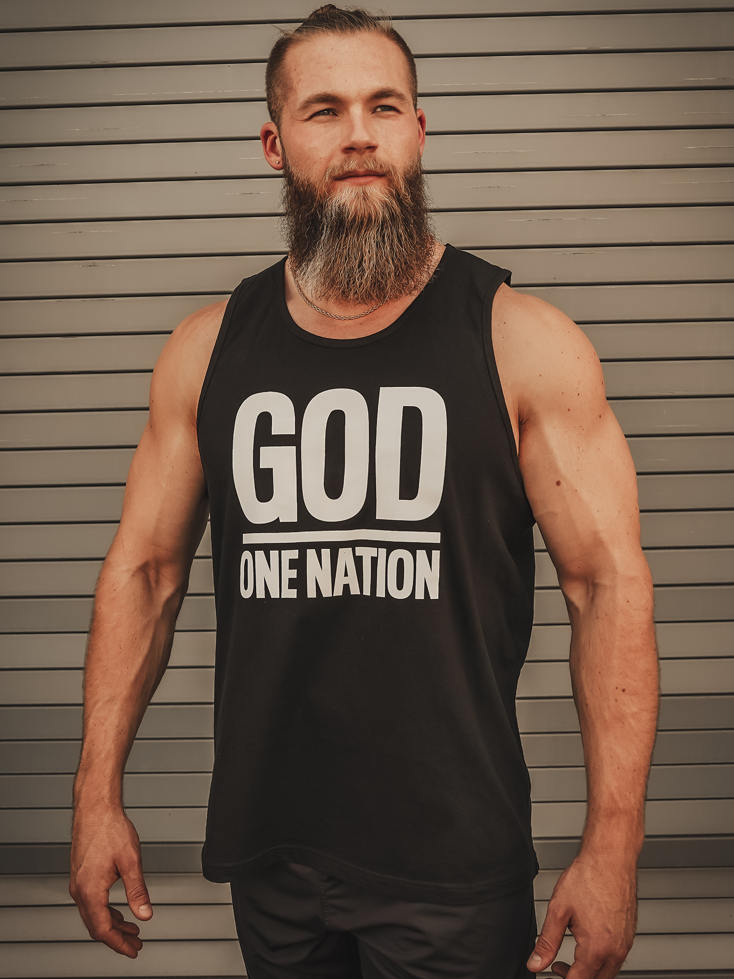 GOD'S NATION Mens Tank - Lions Not Sheep ®