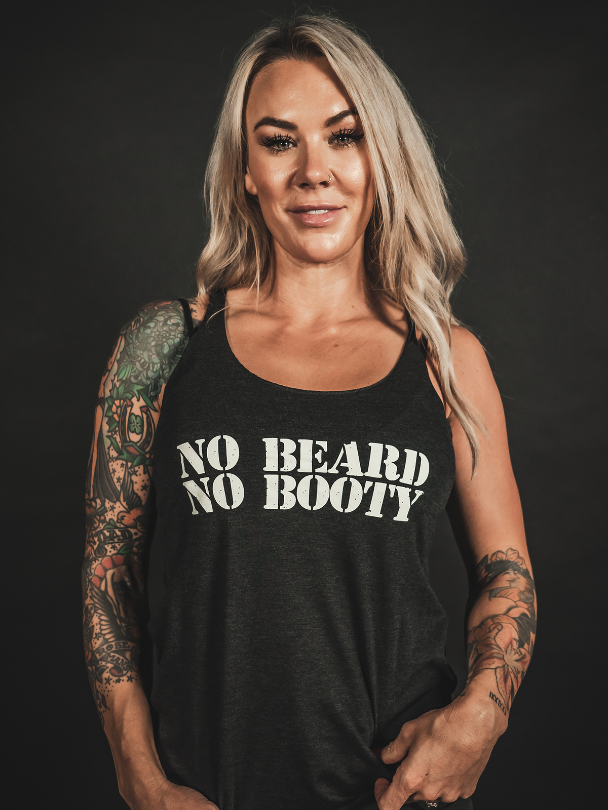 NO BEARD NO BOOTY Womens Tank - Lions Not Sheep ®
