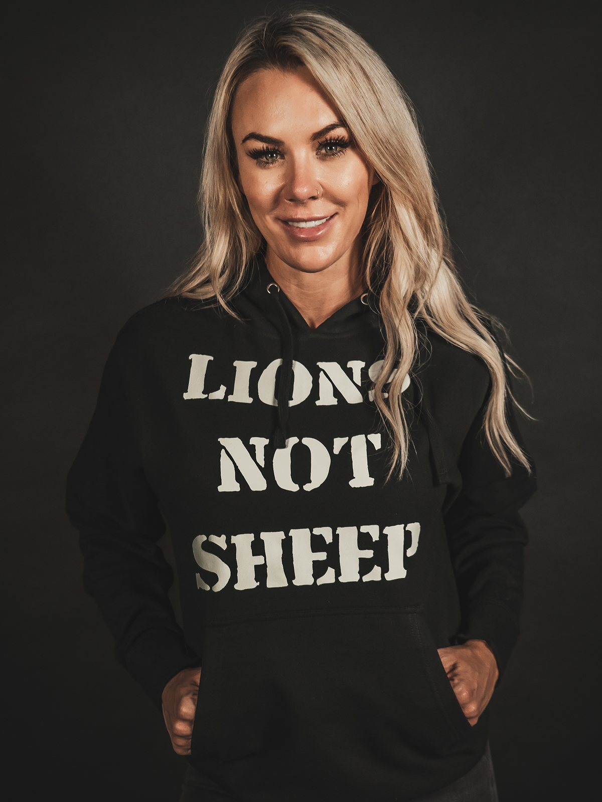 LIONS NOT SHEEP OG Unisex Pullover Hoodie - Lions Not Sheep ®