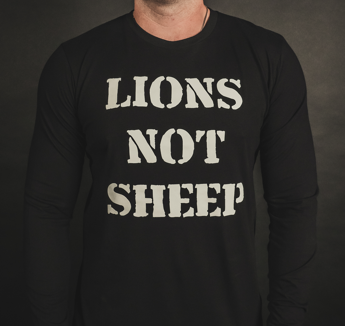 LIONS NOT SHEEP OG Unisex Long Sleeve Shirt - Lions Not Sheep ®