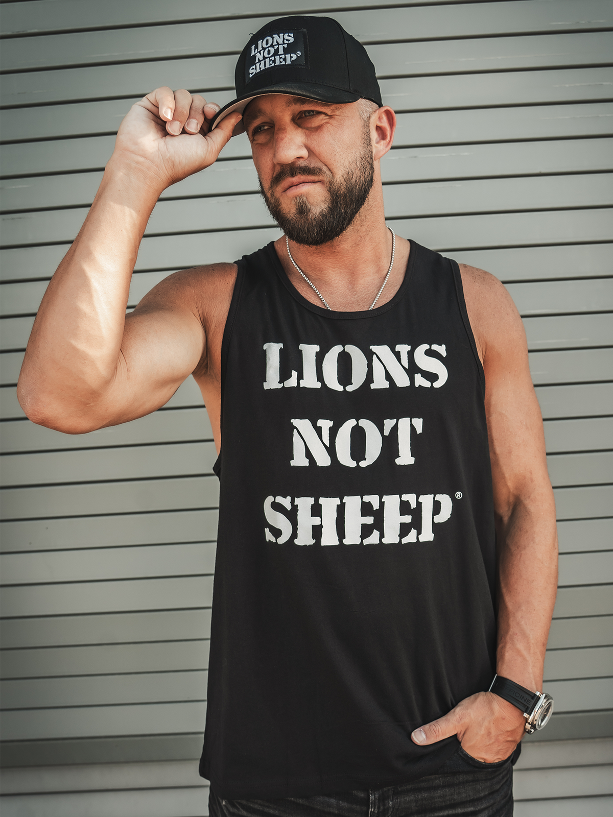 LIONS NOT SHEEP OG Mens Tank - Lions Not Sheep ®