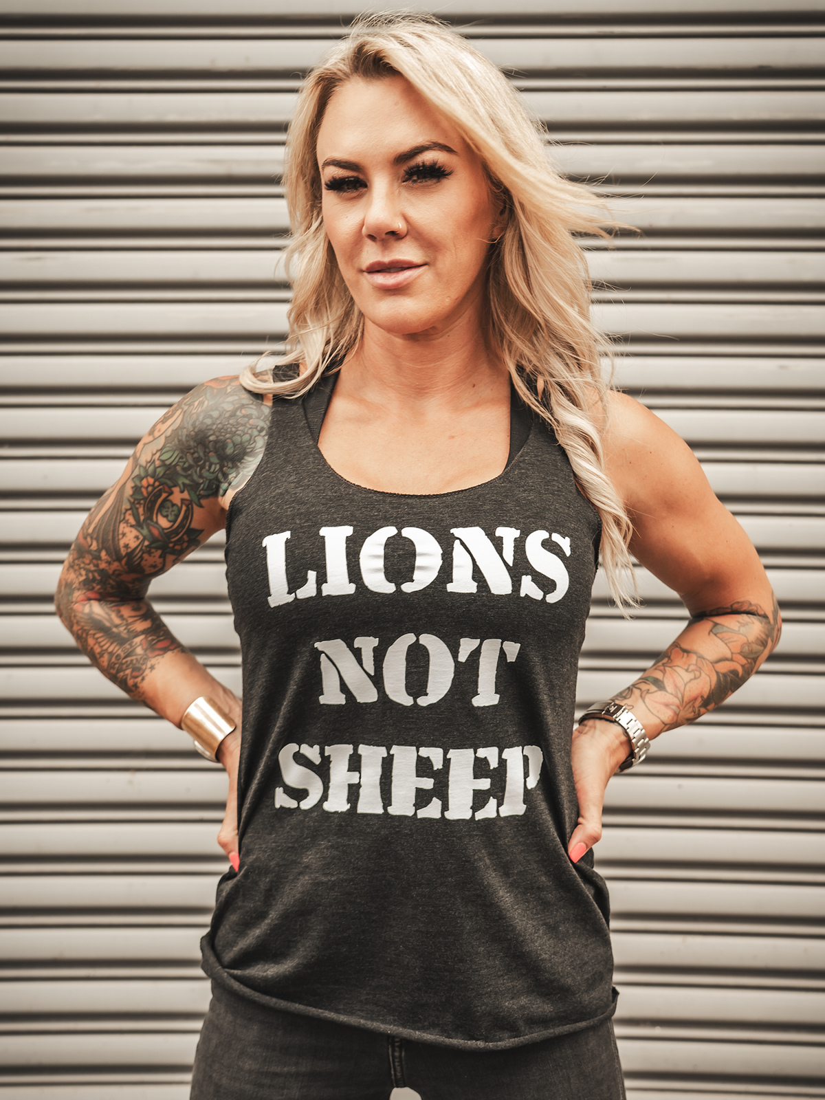 LIONS NOT SHEEP OG Womens Tank - Lions Not Sheep ®