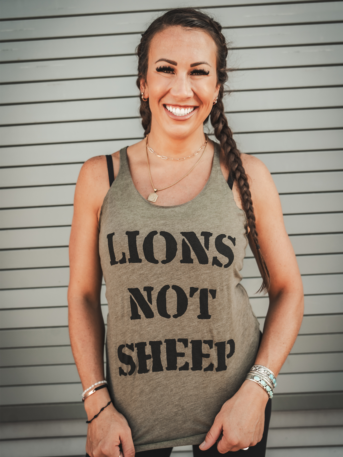LIONS NOT SHEEP OG Womens Tank - Lions Not Sheep ®