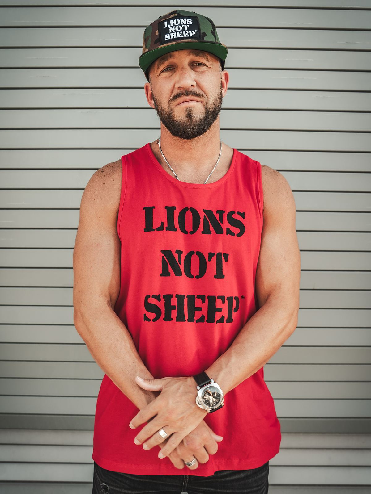 LIONS NOT SHEEP OG Mens Tank - Lions Not Sheep ®