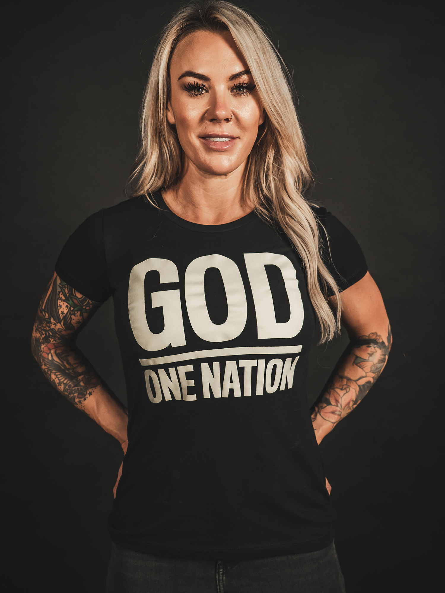 GOD'S NATION Womens Tee - Lions Not Sheep ®