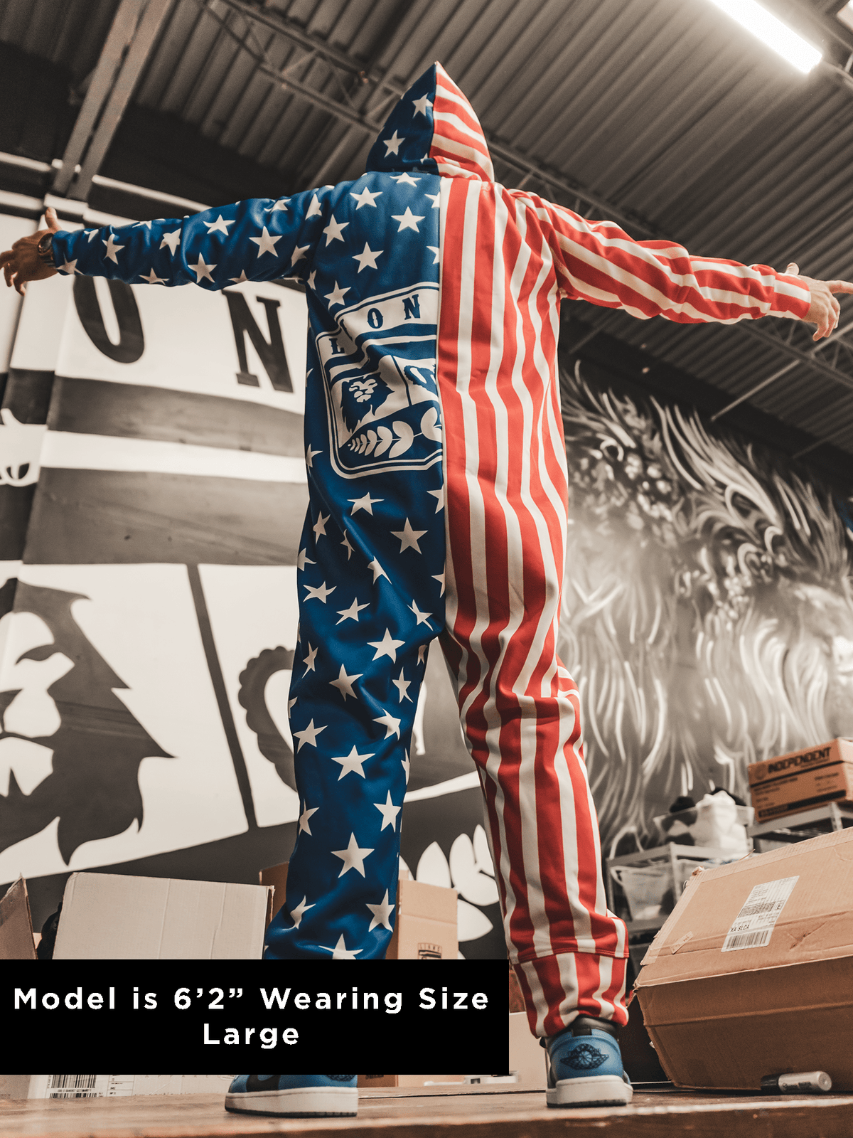 Lions Not Sheep Onesie (Red, White, &amp; Blue) - Lions Not Sheep ®
