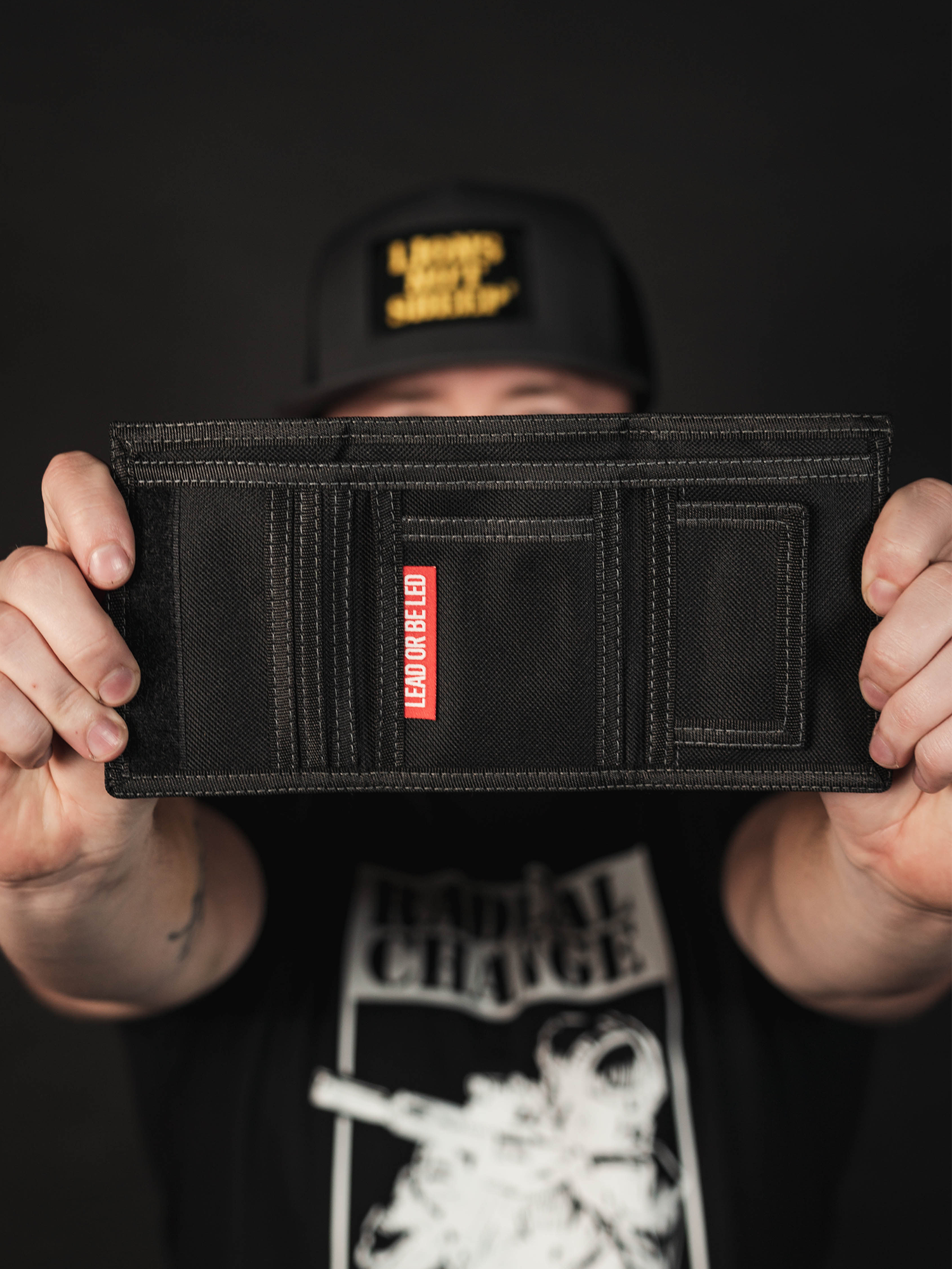 "STRAIGHT OUTTA" Velcro Wallet - Lions Not Sheep ®