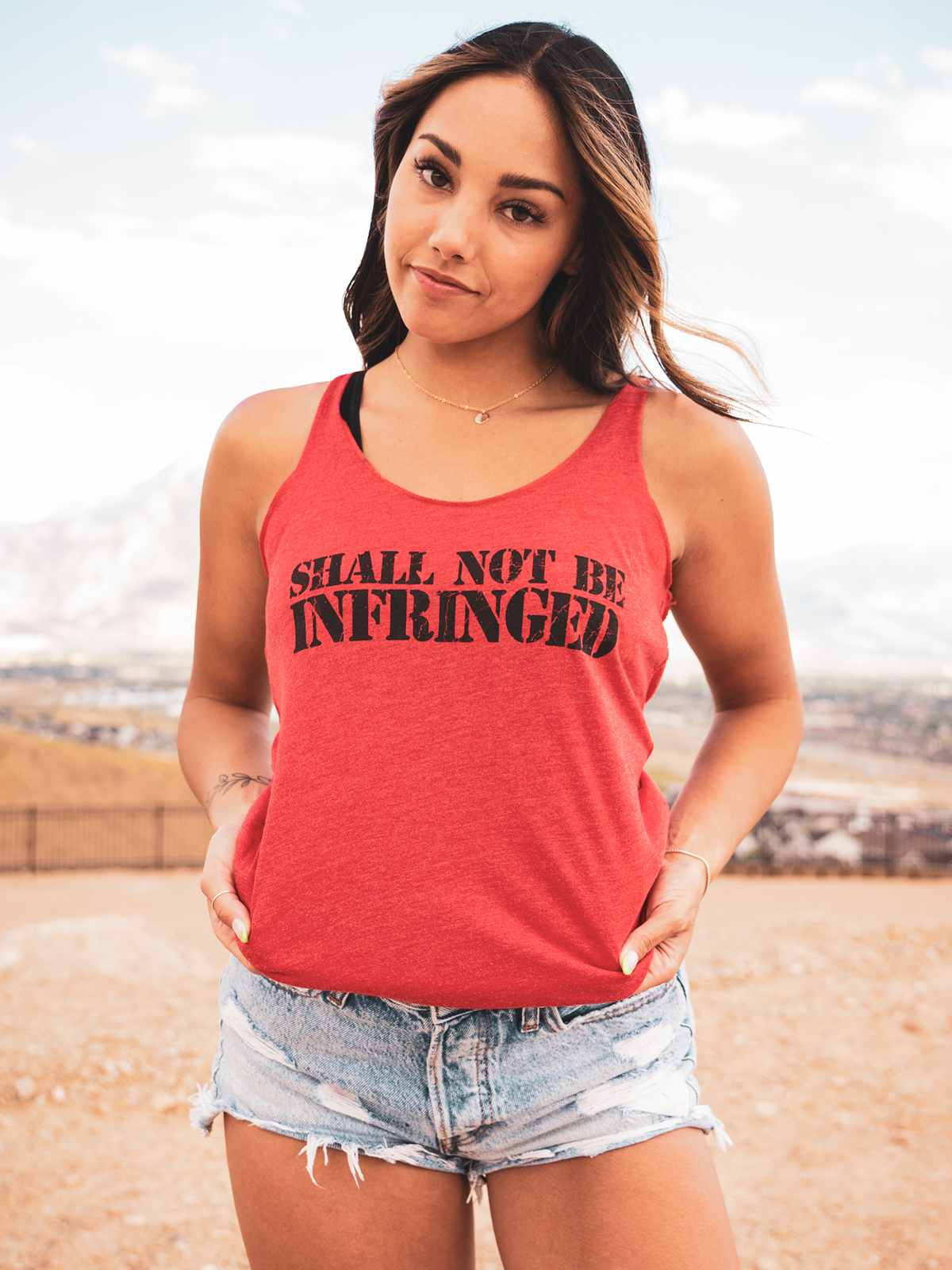 SHALL NOT BE INFRINGED Womens Tank - Lions Not Sheep ®