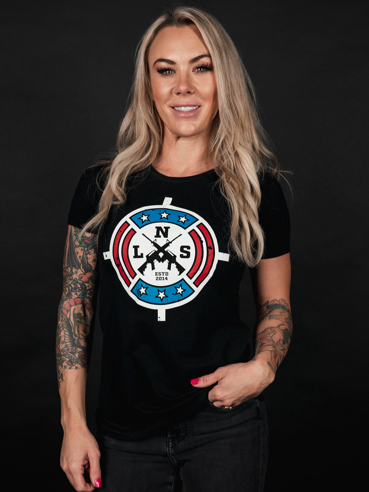 LNS TARGET Womens Tee - Lions Not Sheep ®