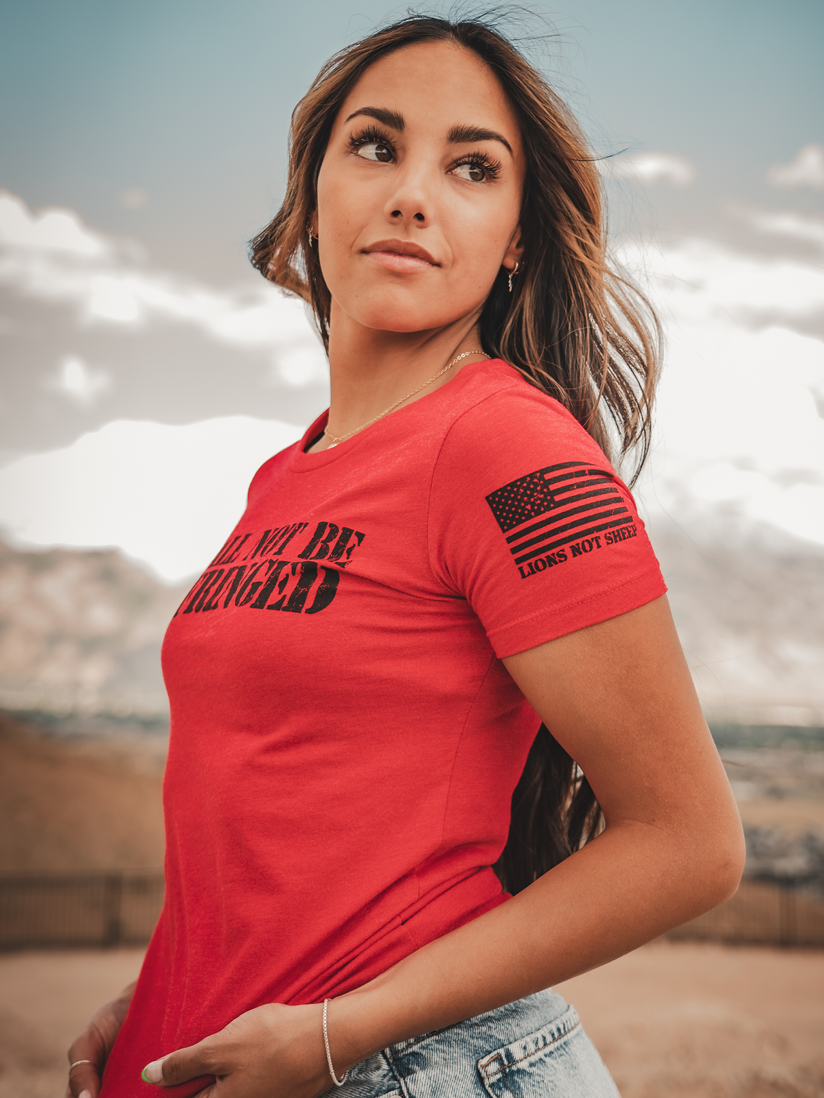 SHALL NOT BE INFRINGED Womens Tee - Lions Not Sheep ®