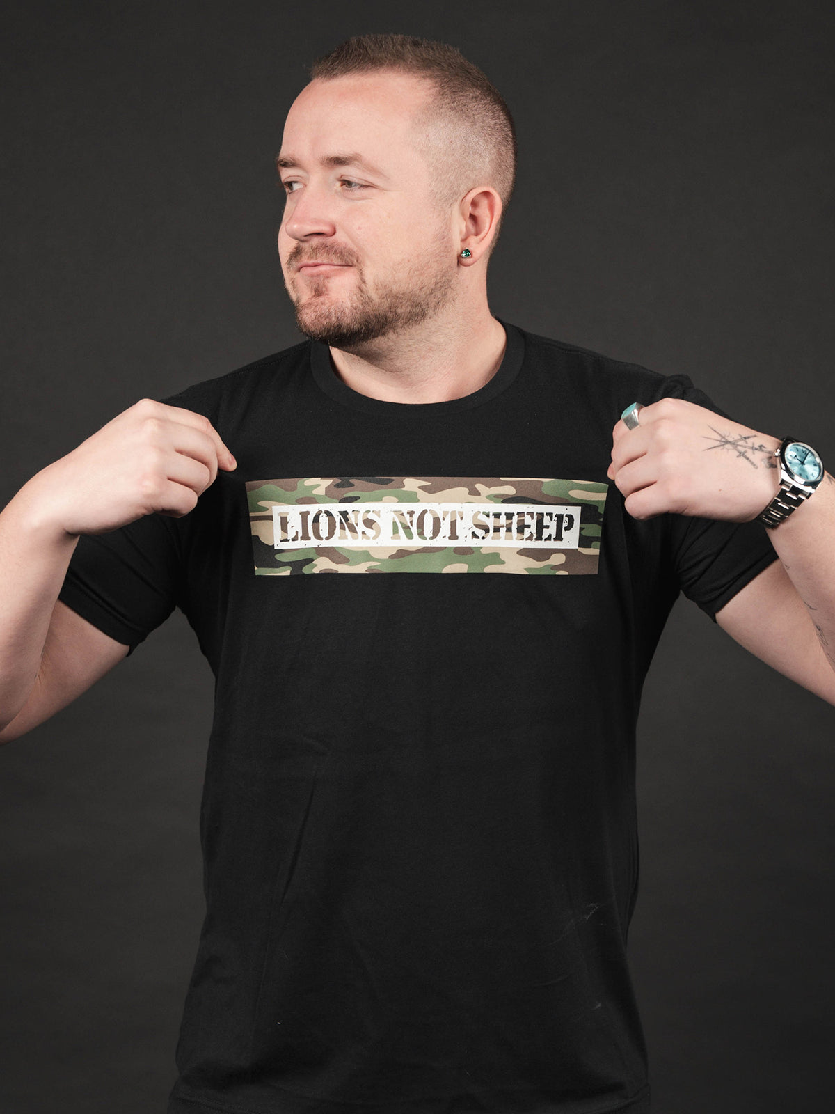 GUNNER 2.0 Tee - Lions Not Sheep ®