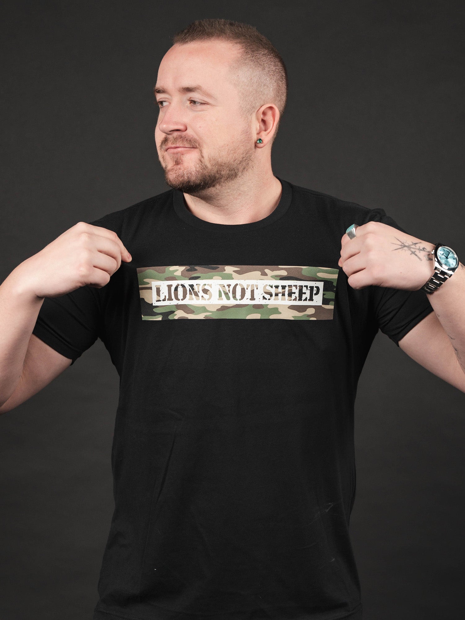 GUNNER 2.0 Tee - Lions Not Sheep ®