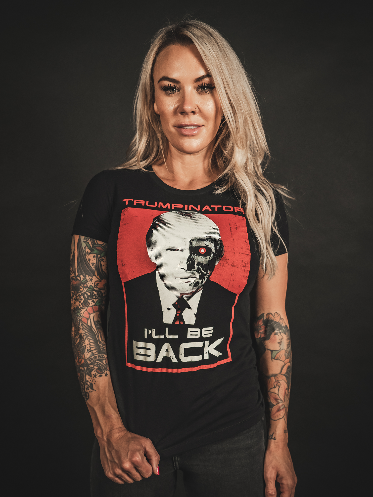 TRUMPINATOR Womens Tee - Lions Not Sheep ®