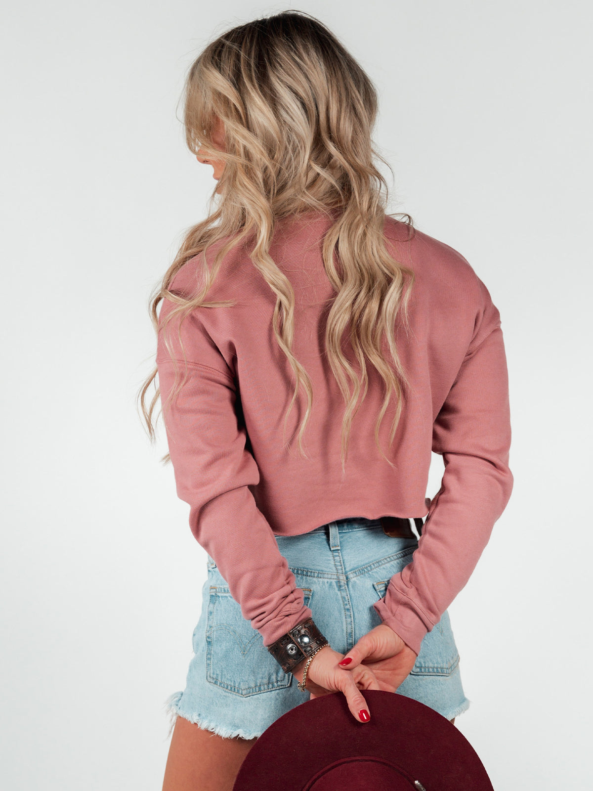 QUEEN WHIMSY Cropped Fleece - Lions Not Sheep ®