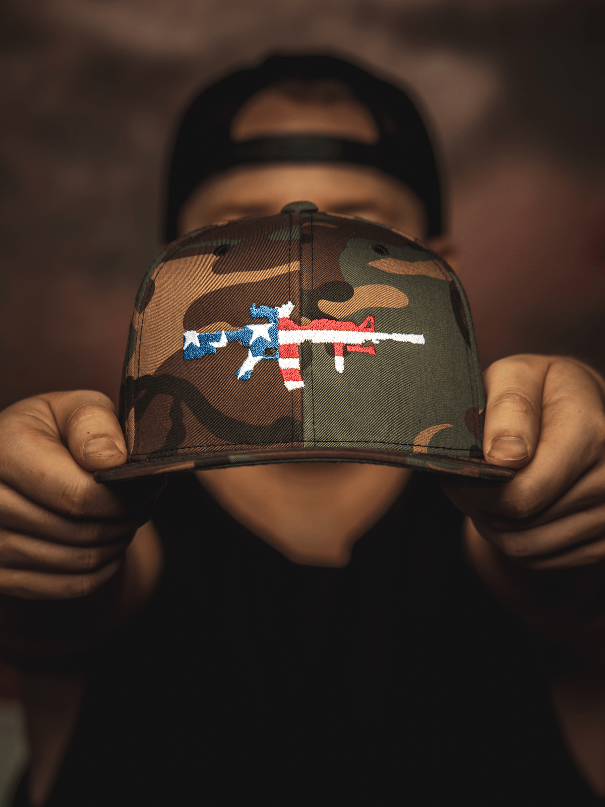 AR-15 CAMO Hat - Lions Not Sheep