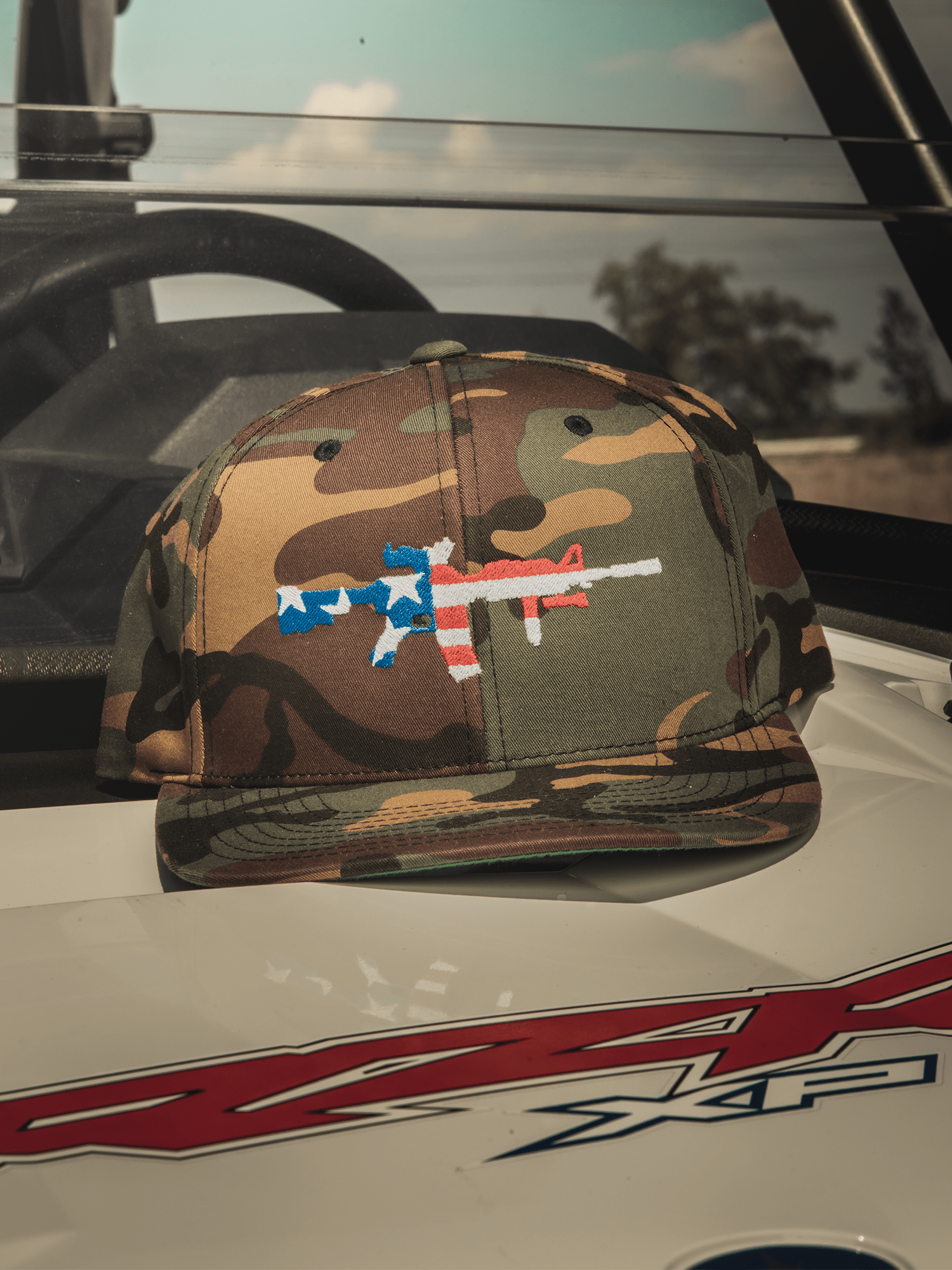 AR-15 CAMO Hat - Lions Not Sheep