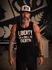 LIBERTY OR DEATH Mens Tank - Lions Not Sheep ®
