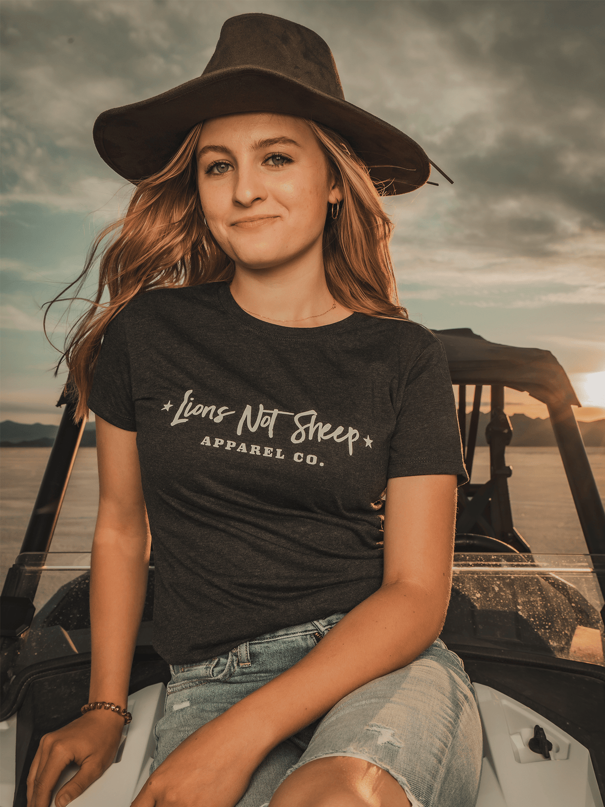 YBA Shirts T-Shirts LIONS NOT SHEEP APPAREL CO. Womens Tee